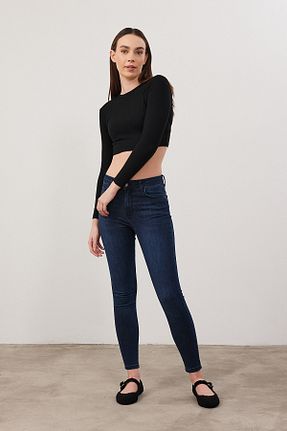 شلوار جین آبی زنانه پاچه سوپر تنگ VENA - کد 791752595