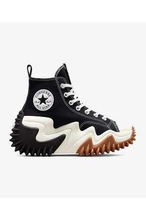 کفش اسنیکر مشکی زنانه بند دار Converse - کد 650606219
