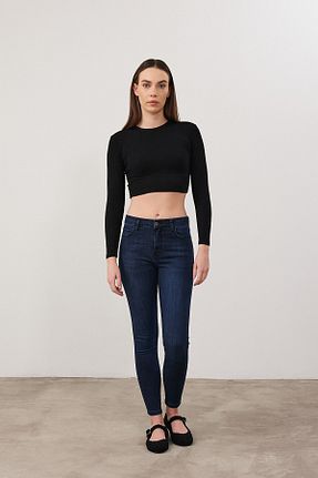 شلوار جین آبی زنانه پاچه سوپر تنگ VENA - کد 791752595
