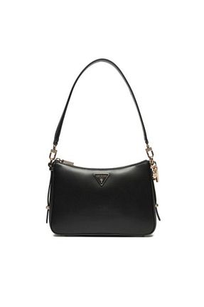 کیف دوشی مشکی زنانه پلی اورتان Guess - کد 843760096