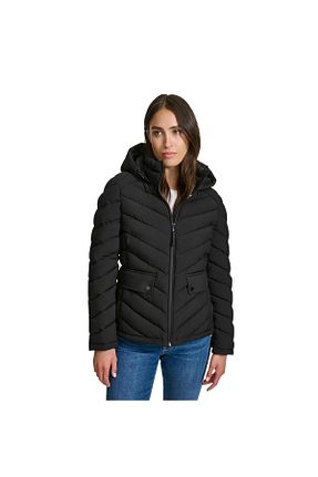کاپشن مشکی زنانه Relaxed Tommy Hilfiger - کد 894337888