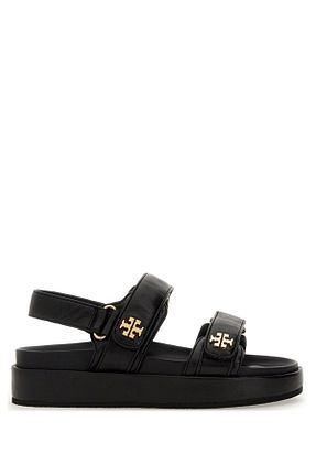 صندل مشکی زنانه پاشنه تخت Tory Burch - کد 860099402