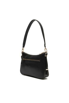 کیف دوشی مشکی زنانه پلی اورتان Guess - کد 843760096