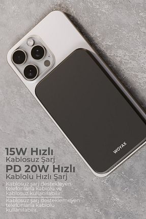 پاور بانک مشکی 3000 - 7900 Woyax - کد 810681539