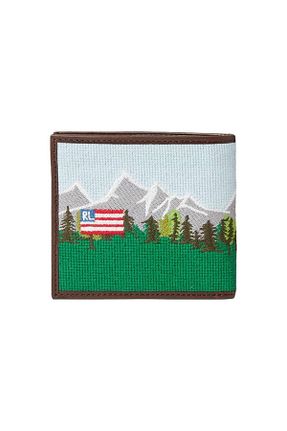 کیف پول آبی مردانه ابعاد کوچک Ralph Lauren - کد 799685408