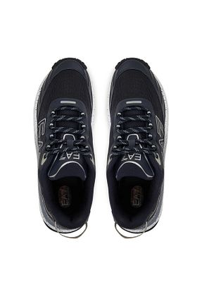 کفش اسنیکر مشکی مردانه بند دار Emporio Armani - کد 927330277
