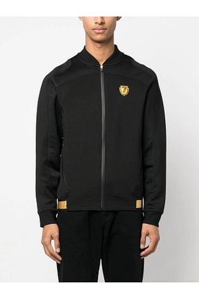 سوئیشرت مشکی مردانه ساده Emporio Armani - کد 655277640