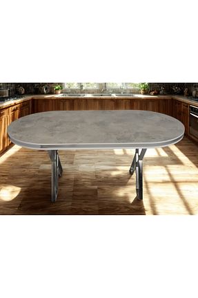 میز ناهار خوری طوسی ثابت ÜNALMIŞ - کد 900267586
