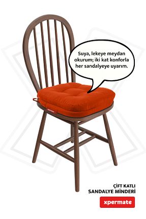 بالشتک صندلی نارنجی XPERMATE - کد 866398737