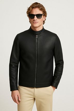 کاپشن مشکی مردانه اسلیم فیت Jack & Jones - کد 859852022