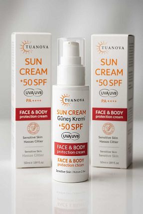 کرم ضد آفتاب بدن SPF 50 + TUANOVA - کد 938781939