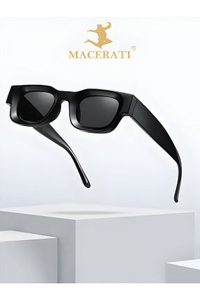عینک آفتابی مشکی زنانه UV400 MACERATİ - کد 800661745