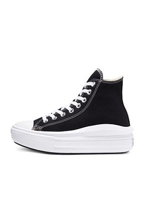 کفش پیاده روی مشکی زنانه پارچه ای Converse - کد 65037726