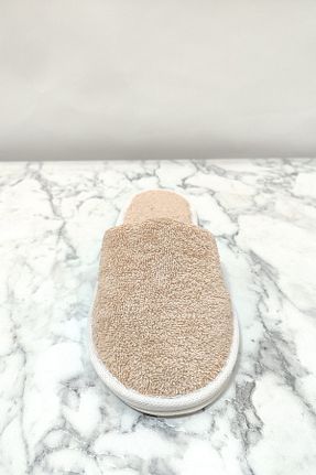 دمپائی خانگی قهوه ای زنانه پارچه ای Genel Markalar - کد 863327145