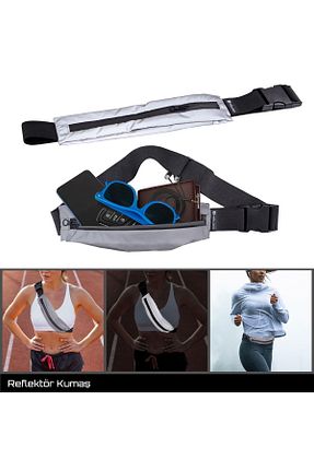 کیف کمری طوسی زنانه Rebuwo - کد 652571361