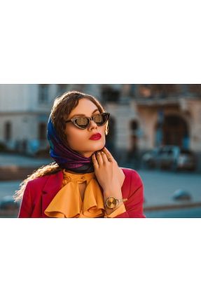 عینک آفتابی مشکی زنانه UV400 Kinary - کد 129970237