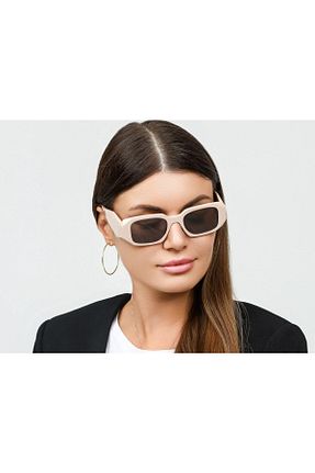 عینک آفتابی بژ زنانه UV400 Kinary - کد 354477763