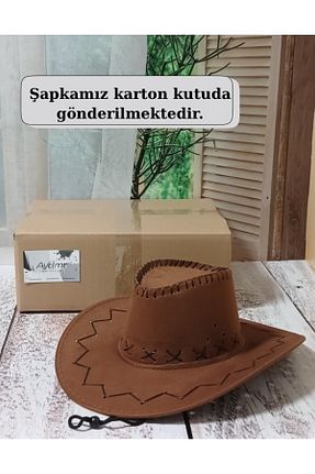 کلاه قهوه ای زنانه پنبه ای İşnar Moda - کد 325070932