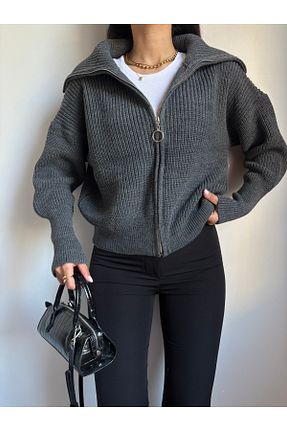 رویه طوسی زنانه اکریلیک Nopen Knitwear - کد 884258874