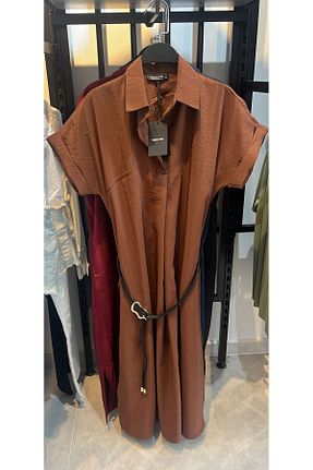 لباس زرشکی زنانه پنبه ای MODA - کد 941369631