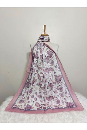 شال صورتی زنانه پنبه ای REMOMODA - کد 899644907