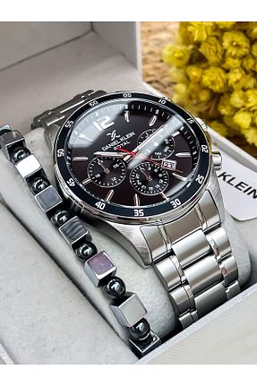 ساعت مچی طوسی مردانه 41-45 میلی متر Daniel Klein - کد 888188174