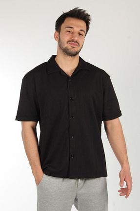 پیراهن مشکی مردانه رگولار Mckanzie - کد 921543177