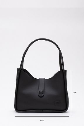 کیف دوشی مشکی زنانه چرم مصنوعی Shaka - کد 792877711