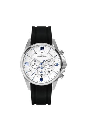 ساعت مچی مشکی مردانه 44 میلی متر Jacques Lemans - کد 827389795