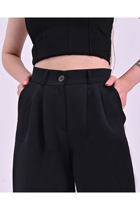 شلوار مشکی زنانه الاستین polle - کد 847350225