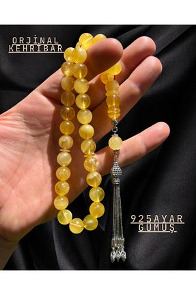 تسبیح زرد کهربا Erbab i Kehribar - کد 939175044