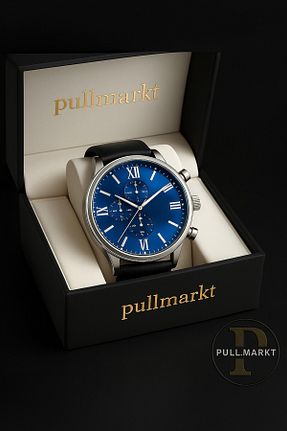 ساعت مچی مشکی مردانه 36-40 میلی متر pullmarkt - کد 872170084