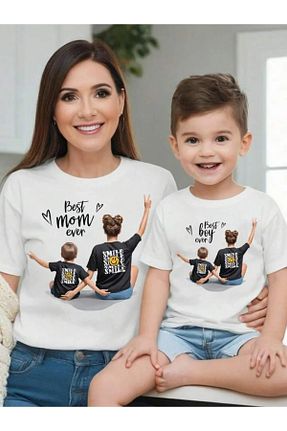 تیشرت سبز بچه گانه یقه دوچرخه Daxia - کد 837707408