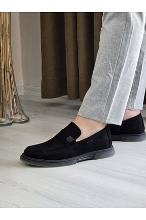 کفش کژوال مشکی مردانه نبوک Melinta Shoes - کد 925086644