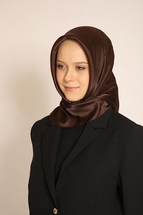 روسری قهوه ای پلی استر BERCHEM SCARF - کد 935455179