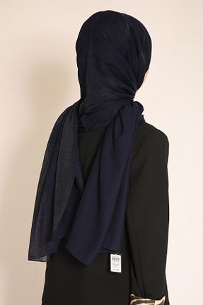 شال سرمه ای زنانه پلی استر BERCHEM SCARF - کد 934978217