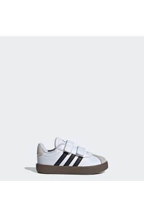 کفش پیاده روی سفید بچه گانه چرم مصنوعی adidas - کد 828100405
