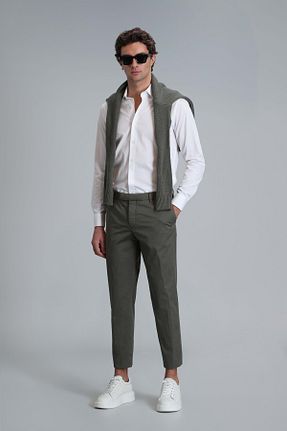 شلوار سبز مردانه بافتنی Lufian - کد 830522747