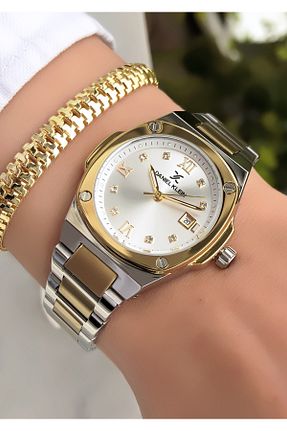 ساعت مچی طلائی زنانه 36-40 میلی متر Daniel Klein - کد 350883888