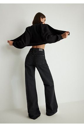 شلوار جین طوسی زنانه رگولار Mavi - کد 750227357