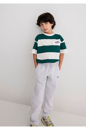 تیشرت سبز بچه گانه یقه بند دار Mavi - کد 845396271