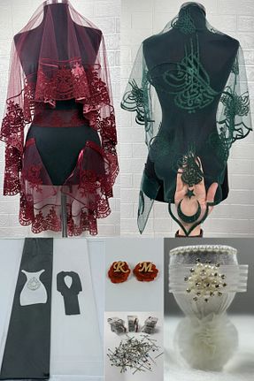 عقد و عروسی و حنابندان زرشکی AZREN STORE - کد 941368131