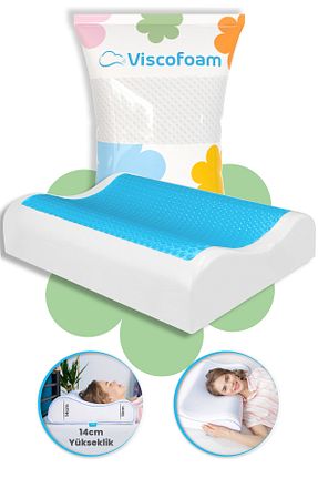 بالش سفید پلی استر ویسکوز پنبه Viscofoam - کد 2973436