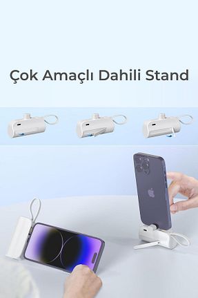 پاور بانک سفید 3000 - 7900 Woyax - کد 838637455