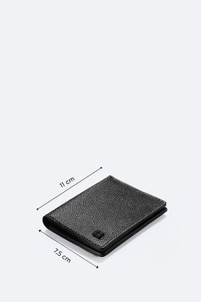 کیف پول مشکی مردانه ابعاد کوچک Avva - کد 824029291