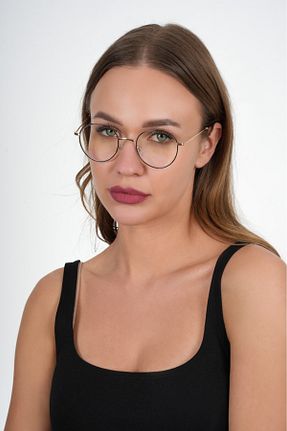 عینک محافظ نور آبی متالیک زنانه شیشه Polo Exchange - کد 666858215