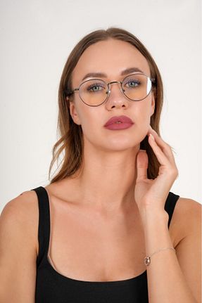 عینک محافظ نور آبی متالیک زنانه 48 Polo Exchange - کد 923490179