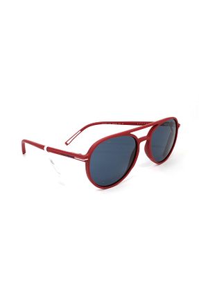 عینک آفتابی قرمز مردانه UV400 Lacoste - کد 106331214