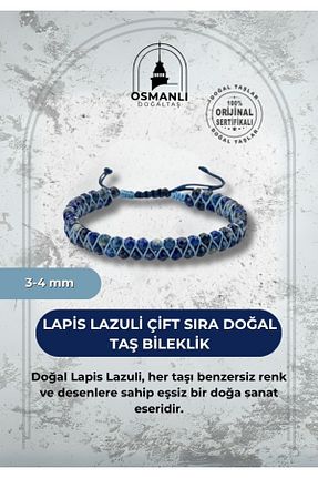 دستبند جواهر رنگی زنانه سنگ طبیعی OSMANLI DOĞAL TAŞ - کد 669896710