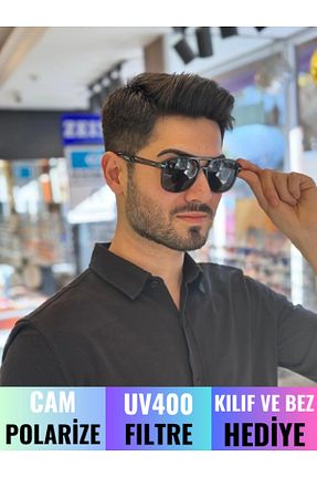 عینک آفتابی نباتی مردانه 55 Olivier Philippe - کد 931012037